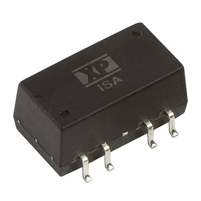 XP Power ISA DC-DC Converter, ±24V dc/ ±21mA Output, 21.6 → 26.4 V dc Input, 1W, Surface Mount, +105°C Max Temp