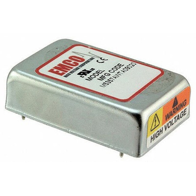 XP Power CA DC-DC Converter, 200V dc/ 5mA Output, 4.75 → 5.25 V dc Input, 1W, PCB Mount, +50°C Max Temp -10°C