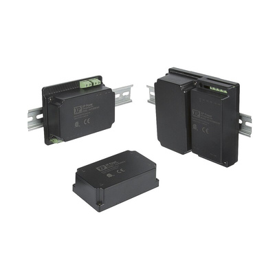 XP Power JVA15 DC-DC Converter, 12V dc/ 1.25A Output, 200 → 1500 V dc Input, 15W, DIN Rail Mount, +70°C Max Temp
