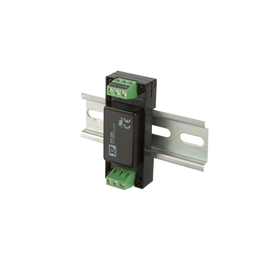 XP Power DTJ20 DC-DC Converter, 12V dc/ 1.67A Output, 18 → 75 V dc Input, 20W, Chassis Mount, +100°C Max Temp