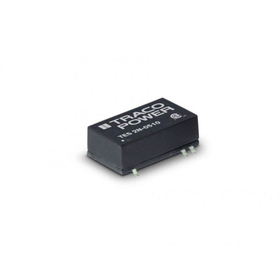 TRACOPOWER TES 2N DC-DC Converter, 3.3V dc/ 50mA Output, 4.5 → 9 V dc Input, 2W, Surface Mount, +85°C Max Temp