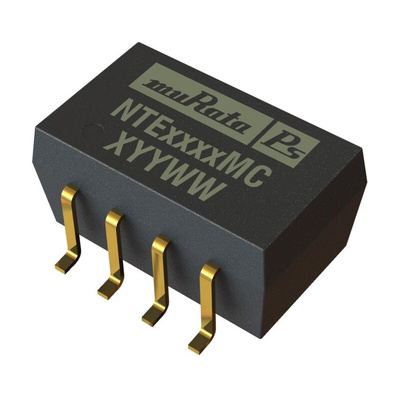 Murata NTE Isolated DC-DC Converter, 5V dc/, 4.5 To 5.5 V dc Input, 1W, Surface Mount
