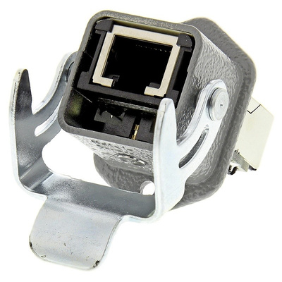 Harting, Han 3A RJ45, Female to Female Cat5 RJ45 Connector