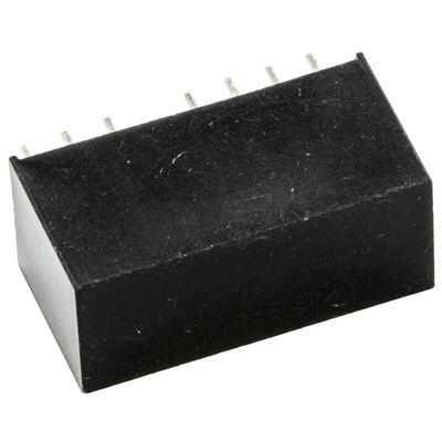 Recom RS DC-DC Converter, 12V dc/ 166mA Output, 4.5 → 9 V dc Input, 2W, Through Hole, +85°C Max Temp -40°C Min