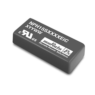 Murata Power Solutions NPH15S DC-DC Converter, 12V dc/ 1.3A Output, 18 → 36 V dc Input, 15W, Through Hole,