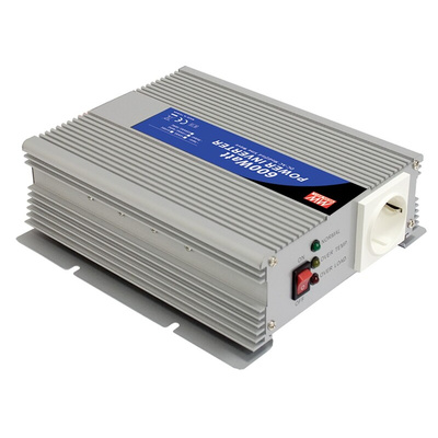 MEAN WELL Modified Sine Wave 600W Power Inverter, 24V dc Input, 230V ac Output