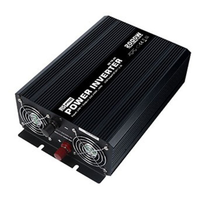 RS PRO Modified Sine Wave 2000W Power Inverter, 24V dc Input, 230V Output