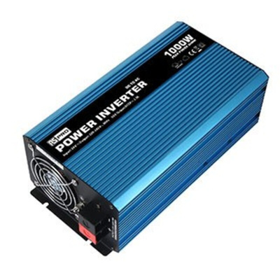 RS PRO Pure Sine Wave 1000W Power Inverter, 24V Input, 230V Output