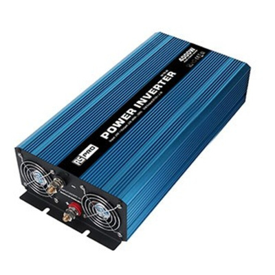 RS PRO Pure Sine Wave 4000W Power Inverter, 24V Input, 230V Output