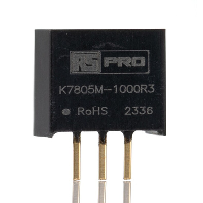 RS PRO Switching Regulator, PCB Mount, 5V dc Output Voltage, 8 → 36V dc Input Voltage, 1A Output Current, 1