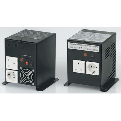 Custom Power Design Quasi Sine Wave 1500W Power Inverter, 12V dc Input, 230V ac Output