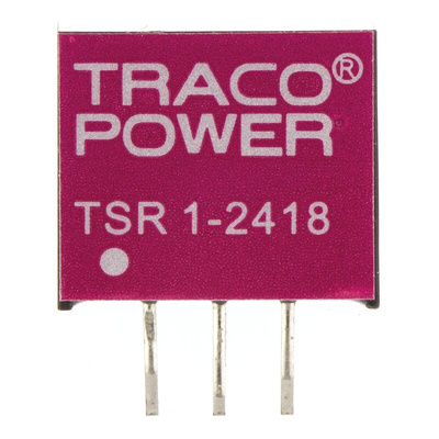 TRACOPOWER Switching Regulator, Through Hole, 1.8V dc Output Voltage, 4.6 → 36V dc Input Voltage, 1A Output