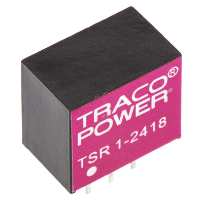 TRACOPOWER Switching Regulator, Through Hole, 1.8V dc Output Voltage, 4.6 → 36V dc Input Voltage, 1A Output