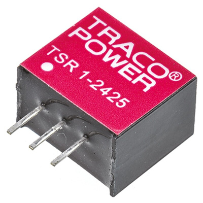 TRACOPOWER Switching Regulator, Through Hole, 2.5V dc Output Voltage, 4.6 → 36V dc Input Voltage, 1A Output
