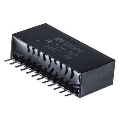 Recom Switching Regulator, Through Hole, 5V dc Output Voltage, 6.5 → 28V dc Input Voltage, 2A Output Current, 1