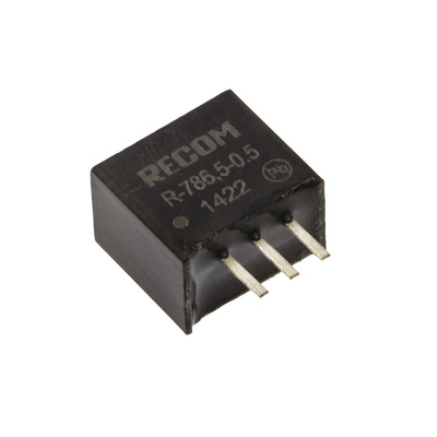 Recom Switching Regulator, Through Hole, 6.5V dc Output Voltage, 8 → 32V dc Input Voltage, 500mA Output Current,