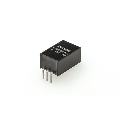 Recom Switching Regulator, Through Hole, 5V dc Output Voltage, 9 → 72V dc Input Voltage, 500mA Output Current, 1