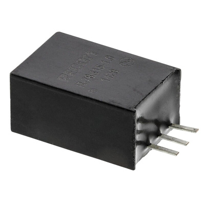 Recom Switching Regulator, Through Hole, 15V dc Output Voltage, 32V dc Input Voltage, 1A Output Current, 1 Outputs