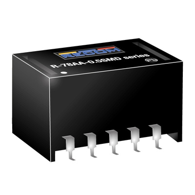 Recom Switching Regulator, Surface Mount, 5V dc Output Voltage, 6.5 → 32V dc Input Voltage, 500mA Output