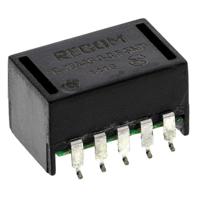 Recom Switching Regulator, Surface Mount, 9V dc Output Voltage, 11 → 32V dc Input Voltage, 500mA Output Current,