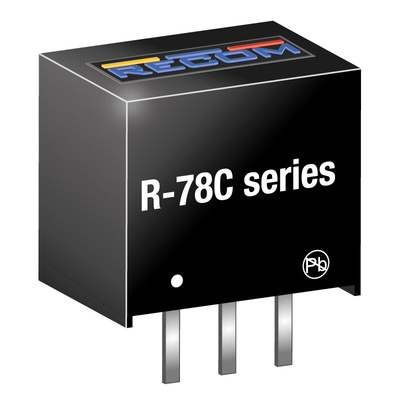 Recom Switching Regulator, Through Hole, 15V dc Output Voltage, 18 → 42V dc Input Voltage, 1A Output Current, 1