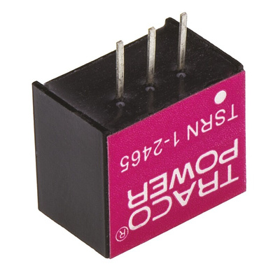 TRACOPOWER Switching Regulator, Through Hole, ±6.5V dc Output Voltage, 8 → 29 V dc, 8 → 42 V dc Input