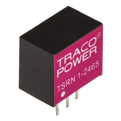 TRACOPOWER Switching Regulator, Through Hole, ±6.5V dc Output Voltage, 8 → 29 V dc, 8 → 42 V dc Input