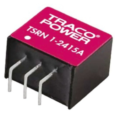 TRACOPOWER Switching Regulator, Through Hole, ±6.5V dc Output Voltage, 8 → 29 V dc, 8 → 42 V dc Input