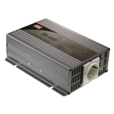 MEAN WELL Pure Sine Wave 400W Power Inverter, 42 → 60V dc Input, 230V ac Output