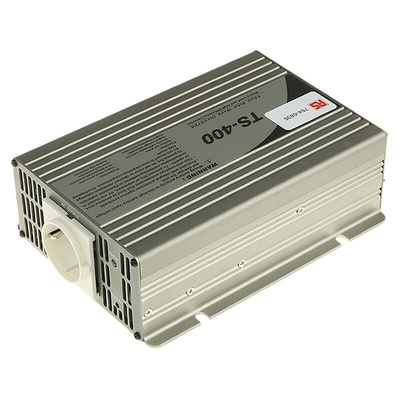 MEAN WELL Pure Sine Wave 400W Power Inverter, 10.5 → 15V dc Input, 230V ac Output