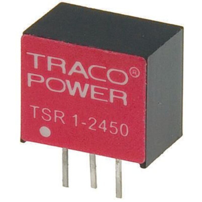 TRACOPOWER Switching Regulator, Through Hole, 1.2V dc Output Voltage, 4.6 → 36V dc Input Voltage, 1A Output