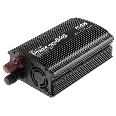 RS PRO Modified Sine Wave 400W Power Inverter, 24V dc Input, 230V ac Output