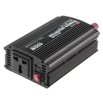RS PRO Modified Sine Wave 400W Power Inverter, 24V dc Input, 230V ac Output