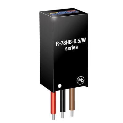 Recom DC-DC Switching Regulator, Through Hole, 12V dc Output Voltage, 17 → 72V dc Input Voltage, 500mA Output