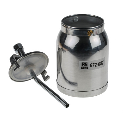 RS PRO 1/4in Air Inlet (BSP) Spray Gun, With 2 mm Tip