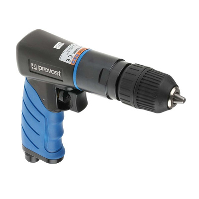 PREVOST Air Drill 10mm Reversible, 1/4in Air Inlet (BSP) , 1000 1/min, 2000 1/min