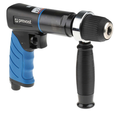 PREVOST Air Drill 13mm Reversible, 1/4in Air Inlet (BSP) , 450 1/min, 800 1/min
