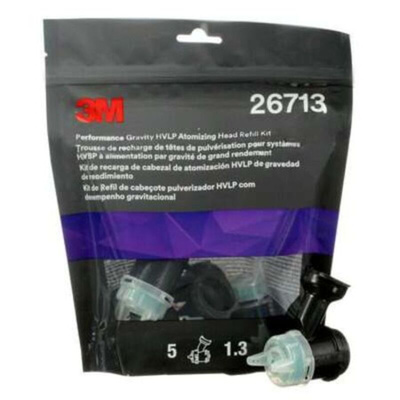 3M Performance 1.3 mm Atomizing Head, For Use With 3M Performance Spray Gun System and 3M PPS Series 2.0 Spray Cup