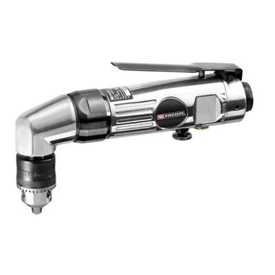 Facom Air Drill 10mm Angled, 3/8in Air Inlet (BSP)