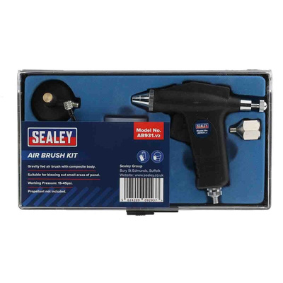 RS PRO AB931 1/4in Air Inlet (BSP) Spray Gun Kit, With 0.3 mm Tip