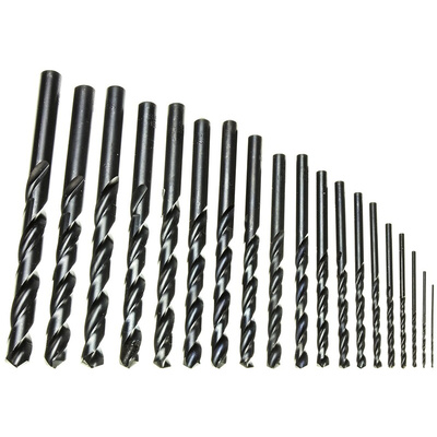 RS PRO 170-Piece Twist Drill Bit Set for Metal, 10mm Max, 1mm Min, HSS Bits