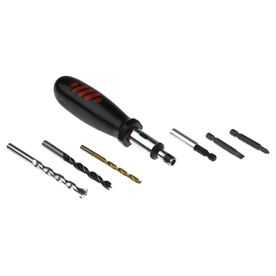 RS PRO 99-Piece Twist Drill Bit Set for Multi-Material, 10mm Max, 1.5mm Min, Steel Bits