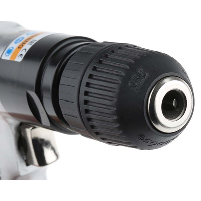 RS PRO Air Drill 10mm Reversible, 1/4in Air Inlet (BSP) , 1800 1/min