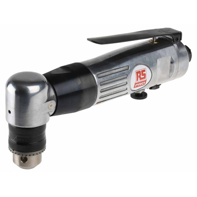 RS PRO Air Drill 10mm Angled, 1/4in Air Inlet (BSP) , 1700 1/min