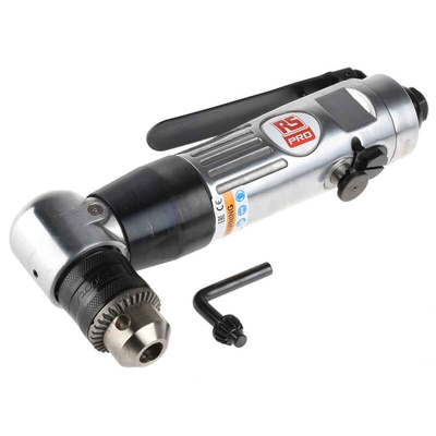 RS PRO Air Drill 10mm Angled, 1/4in Air Inlet (BSP) , 1700 1/min
