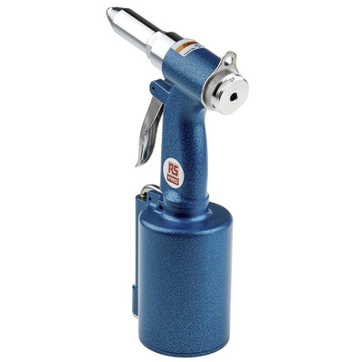 RS PRO 1/4in Air Rivet Gun, 3/16 in Maximum Rivet Size (APT690)