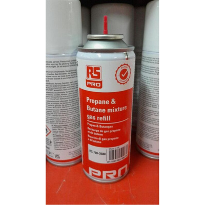 RS PRO Soldering Accessory Gas Refill, for use with Gas Blowtorches