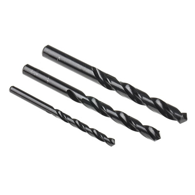 RS PRO 25-Piece Twist Drill Bit Set for Metal, 13mm Max, 1mm Min, HSS Bits