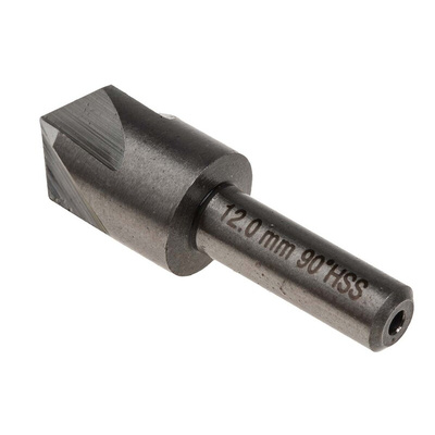 RS PRO HSS Drill Bit, 12mm Head, 5 Flute(s), 90°, 1 Piece(s)