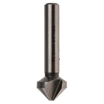 RS PRO HSS Drill Bit, 20mm Head, 3 Flute(s), 90°, 1 Piece(s)